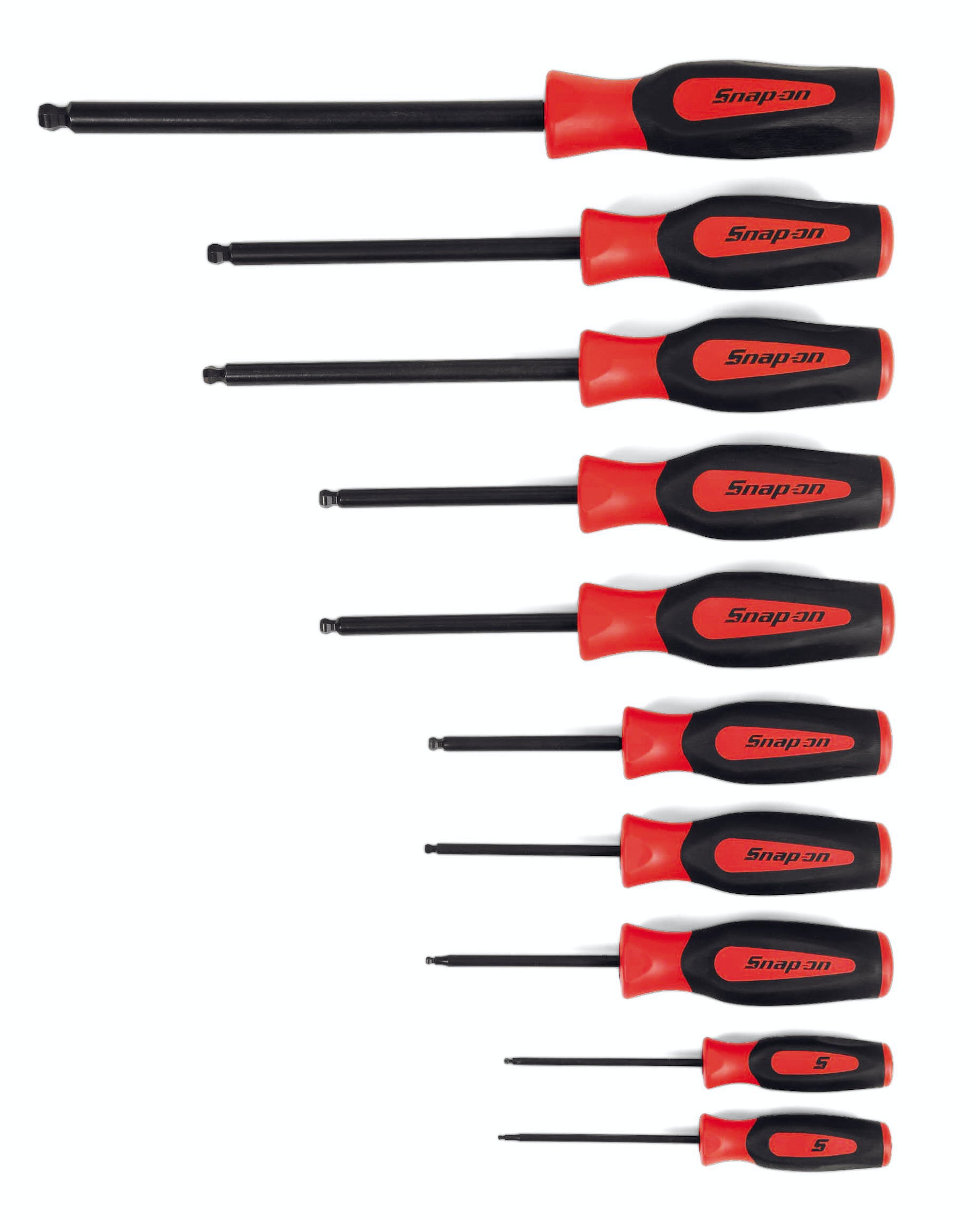 10 pc Ball Hex Instinct® Screwdriver Set (3/32–3/8 10 pc Ball Hex Instinct® Screwdriver Set (3/32–3/8